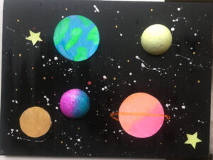 Galaxy-schilderij