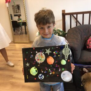 Ruimtevaart-kinderfeestje Artwise