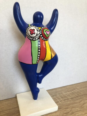 Voorbeeld Dikke dame-beeldjes klassiek/yoga