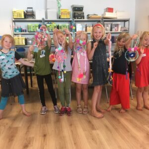 Kinderfeestje dromenvangers maken Artwise