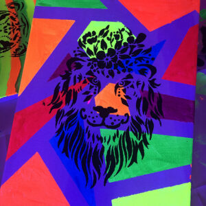 Een eigen blacklight-schilderij maken!