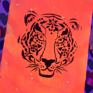 Glow-in-the-dark-feestje Artwise Haarlem